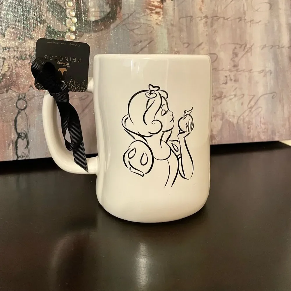 Rae Dunn Disney FAIREST OF THEM ALL Double Sided Mug